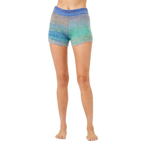 L*Space Zoé Sweater Knit Ombre Shorts NWT